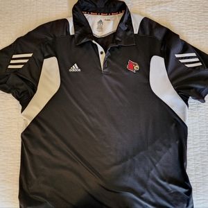 Adidas Louisville Cardinals ClimaLite Polo
